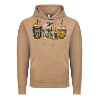 Vintage Coffee bull skull western coffee cups Vintage Hoodie - Jasminsmagicworld