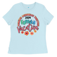 Baby Blue making memories together family vacation 2024 Ladies Tee - MaliasSmallBusiness