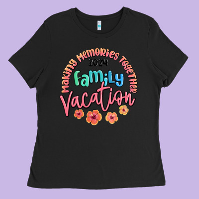 Making Memories Together Family Vacation 2024 Ladies Tee Designed By Maliassmallbusiness
