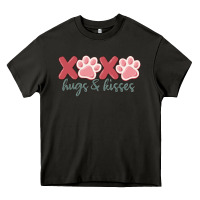 Asphalt xoxo hugs and kisses Heavy Core Tee - MaliasSmallBusiness