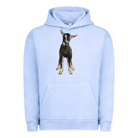 Pigment Grape Ice Hand Drawn Baby Alpine Goat Urban Hoodie - LillyAllenDesigns