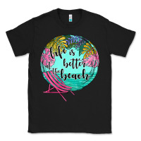 Black life is better at the beach Classic Tee - JahusDesignShop