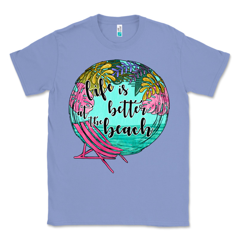 Life Is Better At The Beach Classic Tee by JahusDesignShop | Teevron
