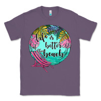 Lavender life is better at the beach Classic Tee - JahusDesignShop