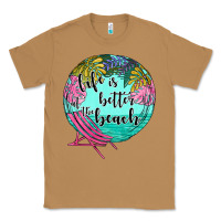 Toasted Coconut life is better at the beach Classic Tee - JahusDesignShop