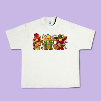 Cinco De Mayo Gnomies Urban Heavy Tee Designed By Barkaloodesign