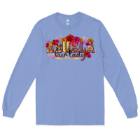 Colony Blue Abuela Our Lady Long Sleeve Tee - texasbilliewilder