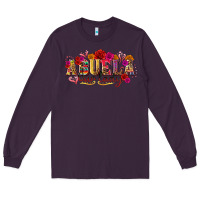 Plum Abuela Our Lady Long Sleeve Tee - texasbilliewilder
