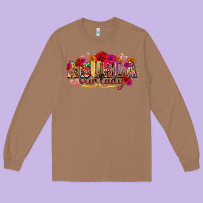 Abuela Our Lady Long Sleeve Tee Designed By Texasbilliewilder