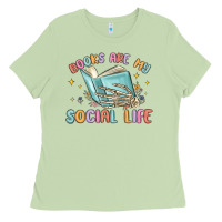 Matcha books are my social life Ladies Tee - MaliasSmallBusiness