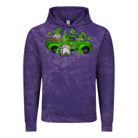Cloud Purple st patrick's gnomes farm truck Vintage Hoodie - Jasminsmagicworld