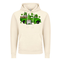 Vintage Artic st patrick's gnomes farm truck Vintage Hoodie - Jasminsmagicworld