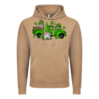 Vintage Coffee st patrick's gnomes farm truck Vintage Hoodie - Jasminsmagicworld