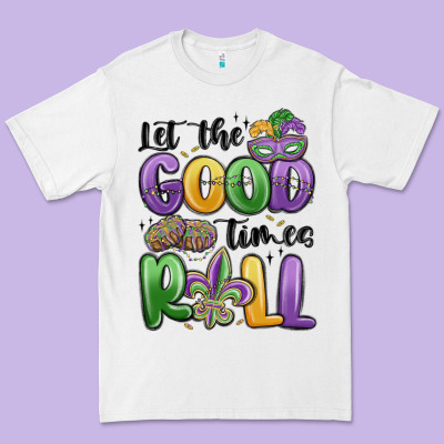 Let The Good Times Roll Premium Tee Designed By Maliassmallbusiness