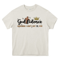 Cream godfidence Heavy Core Tee - MaliasSmallBusiness