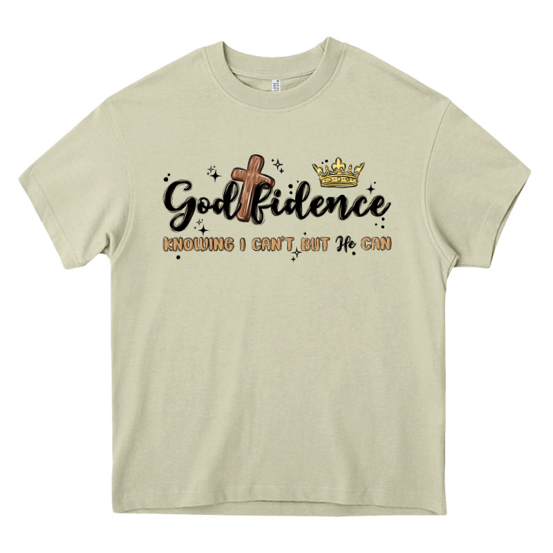 Godfidence Heavy Core Tee by MaliasSmallBusiness | Teevron