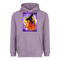 Lavender witch with crystal ball air freshener Heavyweight Hoodie - BundleAndBundleShop