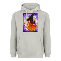 Moon Dust witch with crystal ball air freshener Heavyweight Hoodie - BundleAndBundleShop