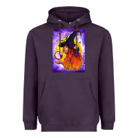 Plum witch with crystal ball air freshener Heavyweight Hoodie - BundleAndBundleShop