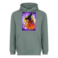 Sage witch with crystal ball air freshener Heavyweight Hoodie - BundleAndBundleShop