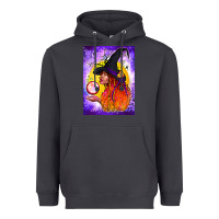 Smoke witch with crystal ball air freshener Heavyweight Hoodie - BundleAndBundleShop