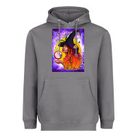 Storm witch with crystal ball air freshener Heavyweight Hoodie - BundleAndBundleShop