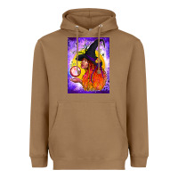 Toasted Coconut witch with crystal ball air freshener Heavyweight Hoodie - BundleAndBundleShop