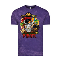 Cloud Purple pirate gnome Vintage Tee - BarkalooDesign