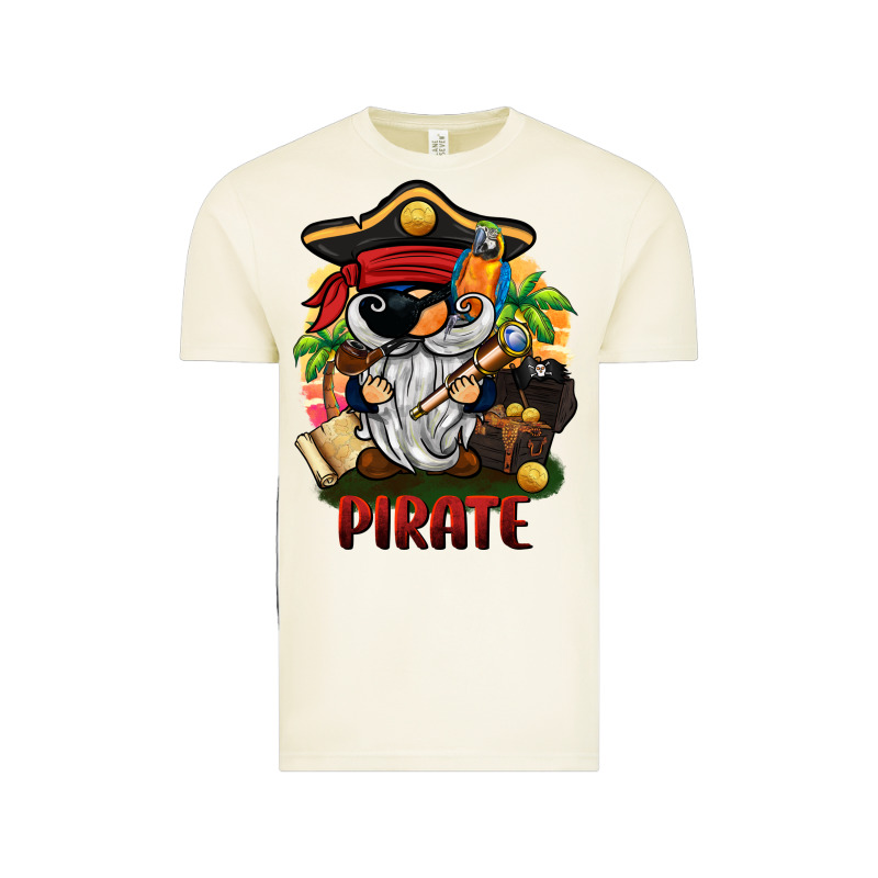 Pirate Gnome Vintage Tee by BarkalooDesign | Teevron