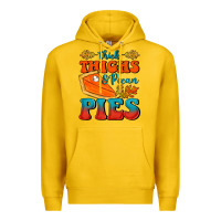 Lemon Thick Thighs&Pecan Pies Premium Hoodie - FaDigitalArtStudio