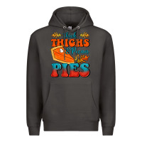 Smoke Thick Thighs&Pecan Pies Premium Hoodie - FaDigitalArtStudio