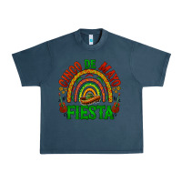 Midnight Navy cinco de mayo fiesta rainbow Urban Heavy Tee - BarkalooDesign