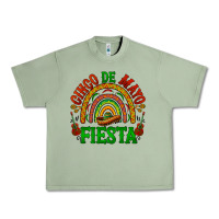 Oil Green cinco de mayo fiesta rainbow Urban Heavy Tee - BarkalooDesign
