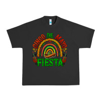 Pigment Black cinco de mayo fiesta rainbow Urban Heavy Tee - BarkalooDesign