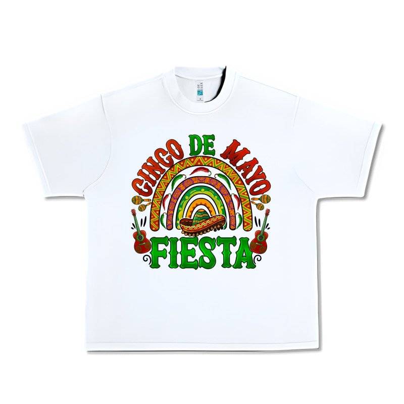Cinco De Mayo Fiesta Rainbow Urban Heavy Tee by BarkalooDesign | Teevron