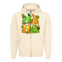 Sandshell St. Patrick's Day mama Zipper Hoodie - OliviaCreatesArt
