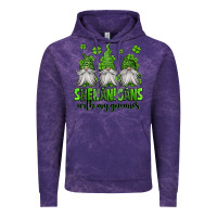 Cloud Purple shenanigans with my gnomies st patricks day gnomes Vintage Hoodie - Jasminsmagicworld
