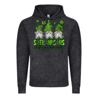 Vintage Black shenanigans with my gnomies st patricks day gnomes Vintage Hoodie - Jasminsmagicworld