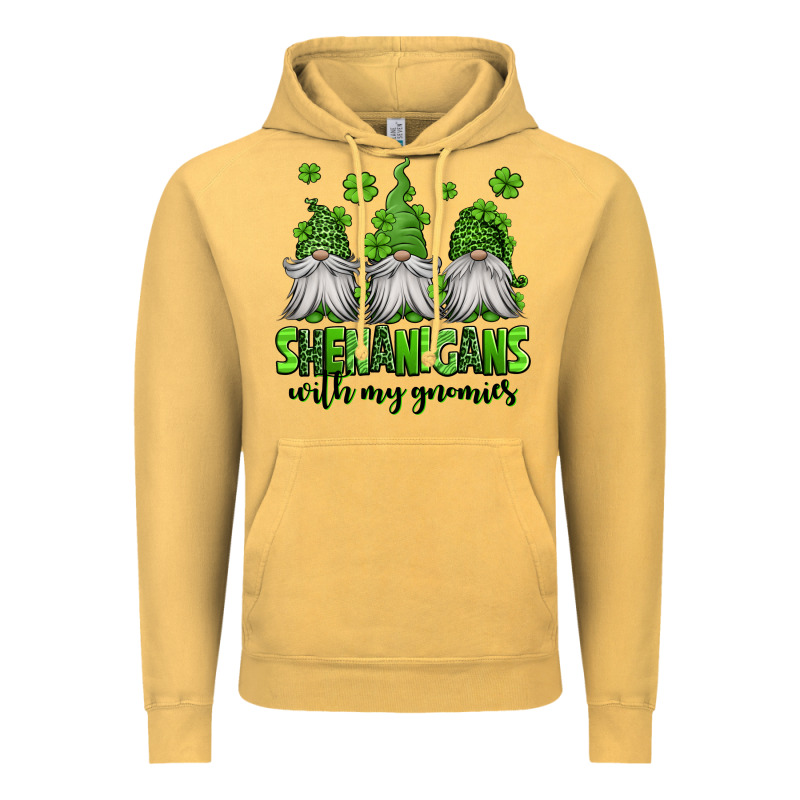 Shenanigans With My Gnomies St Patricks Day Gnomes Vintage Hoodie by Jasminsmagicworld | Teevron