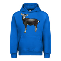 Cobalt Alpine Goat Urban Hoodie - LillyAllenDesigns