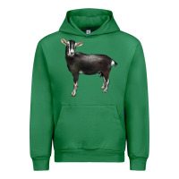 Emerald Alpine Goat Urban Hoodie - LillyAllenDesigns