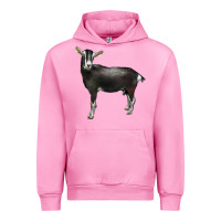 Fuchsia Pink Alpine Goat Urban Hoodie - LillyAllenDesigns