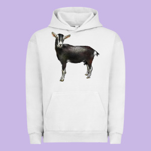 Alpine Goat Urban Hoodie Designed By Lillyallendesigns