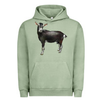 Pigment Oil Green Alpine Goat Urban Hoodie - LillyAllenDesigns