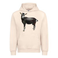 Sandshell Alpine Goat Urban Hoodie - LillyAllenDesigns