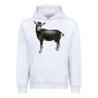 White Alpine Goat Urban Hoodie - LillyAllenDesigns