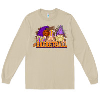 Mushroom Basketball gnomes Long Sleeve Tee - NancyCooperArtShop