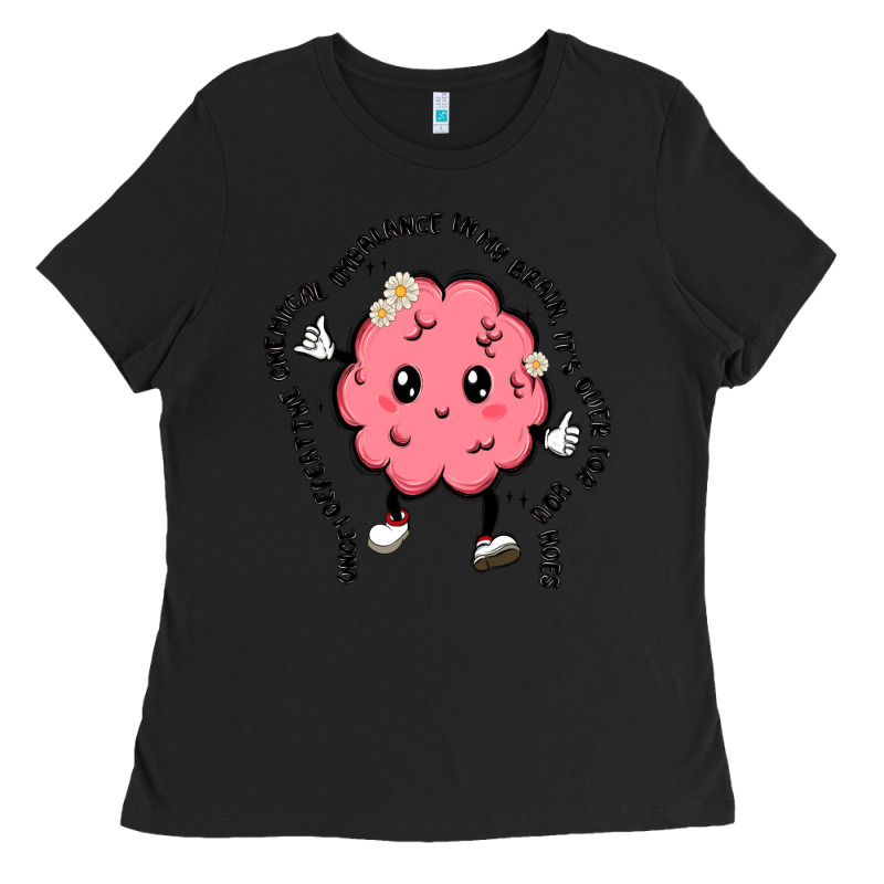 Brain Ladies Tee by MaliasSmallBusiness | Teevron
