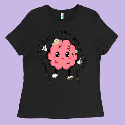 Brain Ladies Tee Designed By Maliassmallbusiness