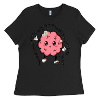 Black brain Ladies Tee - MaliasSmallBusiness